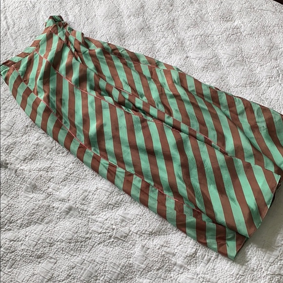 *HOST PICK* NWOT Anthropologie Silk Maxi Skirt - Picture 2 of 8